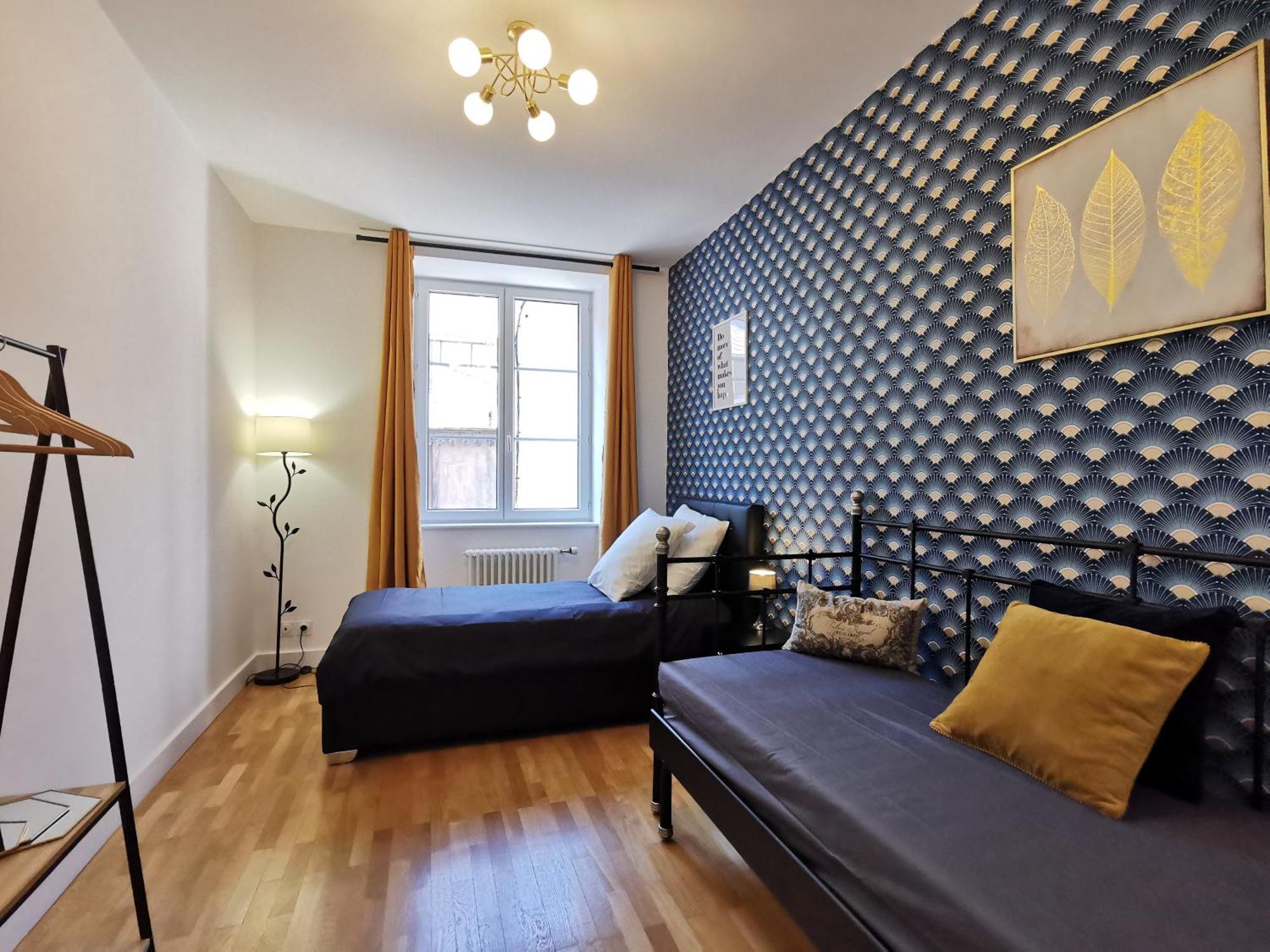 Appartement 3 Chambres Au Coeur Du Jura, Ideal Famille Salins-les-Bains Exteriör bild